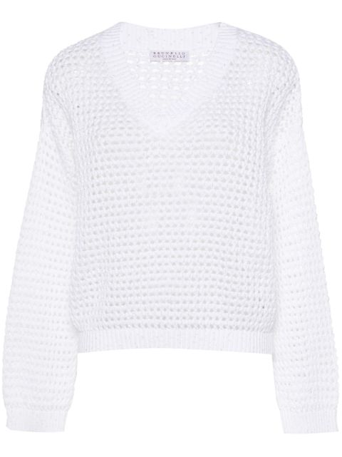 Brunello Cucinelli sequin-embellished jumper Women