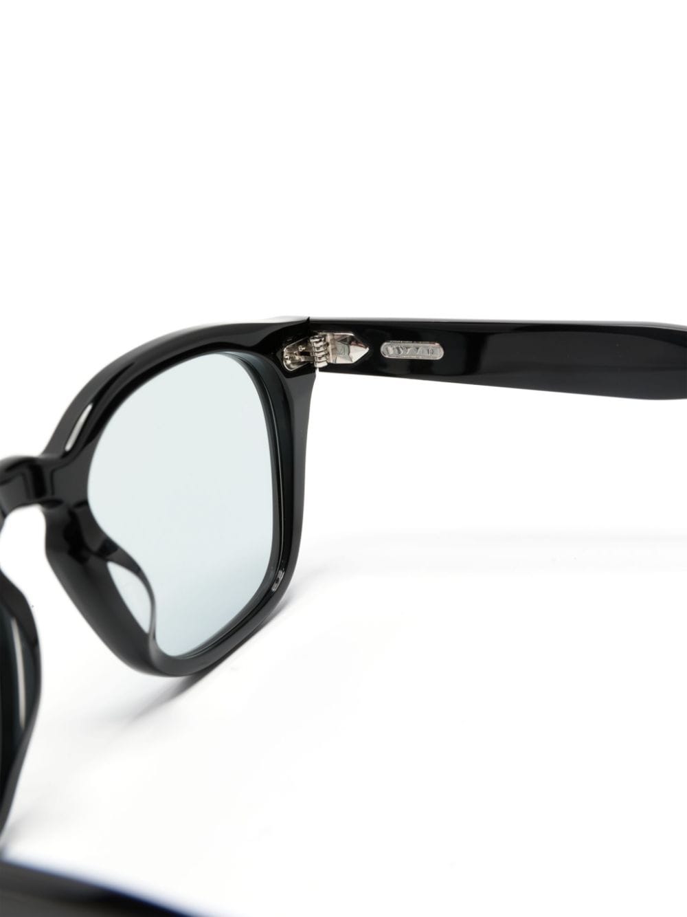 Shop Oliver Peoples N.03 Square-frame Glasses In Black