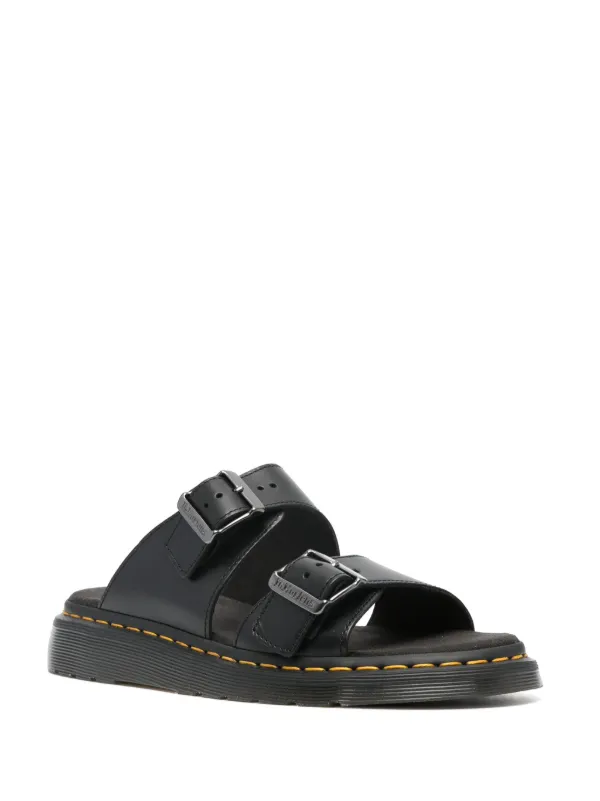 サンダル DR.MARTENS JOSEPH BLA/KHA 22cm~29cm Mens Dr Martens Josef Sandals In Black | Soletrader