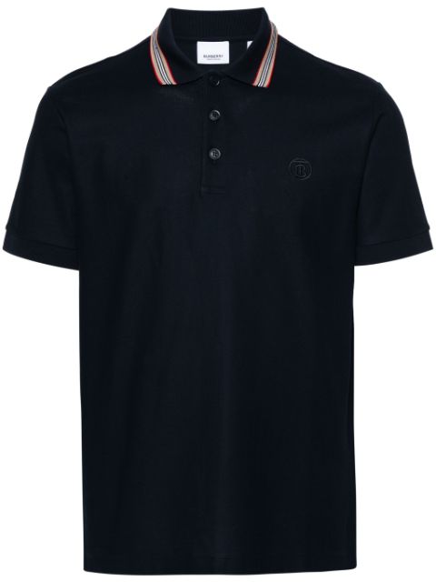 Burberry Icon stripe cotton polo shirt Men