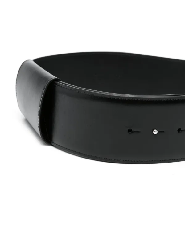 【関税込み】ALAIA ブラック Fringed Leather ウエスト ベルト ALAIA Open Fringe Leather Belt - Bergdorf Goodman