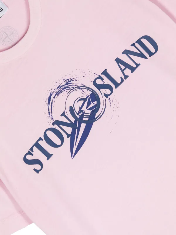 Stone Island Junior ロゴ Tシャツ - Farfetch