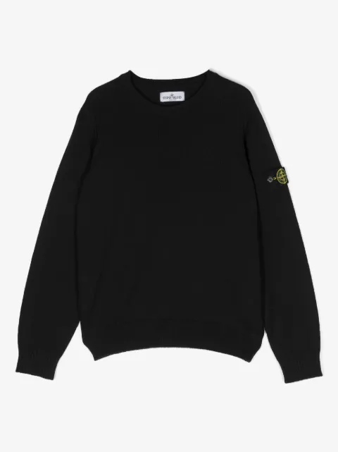 Stone Island Junior trøje med kompasmærke