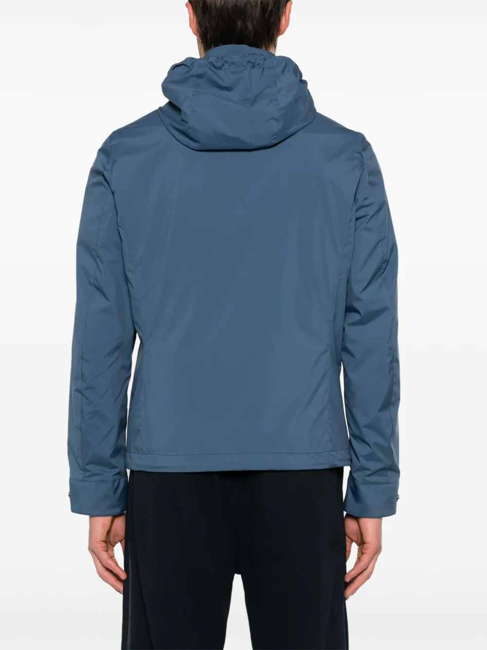 Moorer Jack met capuchon Blauw