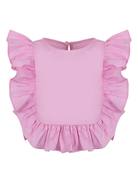 Lapin House ruffled cotton blouse