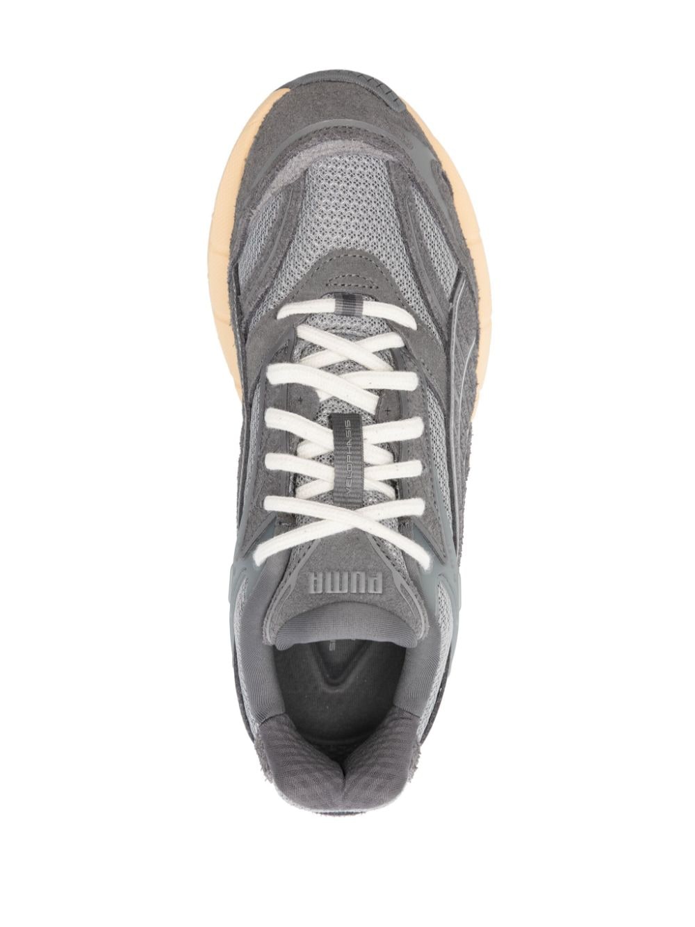 Shop Puma Velophasis Sd Panelled Sneakers In 灰色
