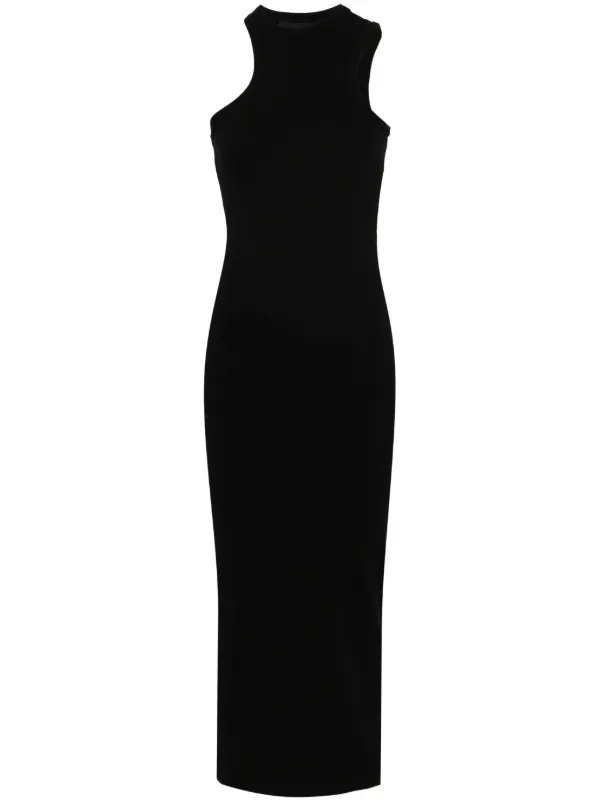 Axel Arigato Ribbed Maxi Dress | Black | FARFETCH