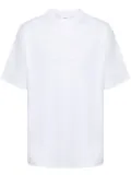 Axel Arigato embossed-logo cotton T-shirt - White