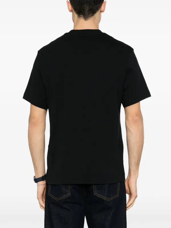 Axel Arigato logo-print Cotton T-shirt | Black | FARFETCH