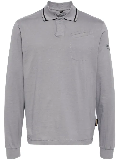 Polo à logo imprimé - Napapijri - Modalova