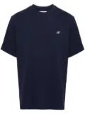 Axel Arigato embroidered-logo cotton T-shirt - Blue