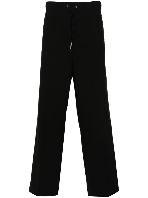 OAMC Cropped wide-leg Trousers | Black | FARFETCH IN
