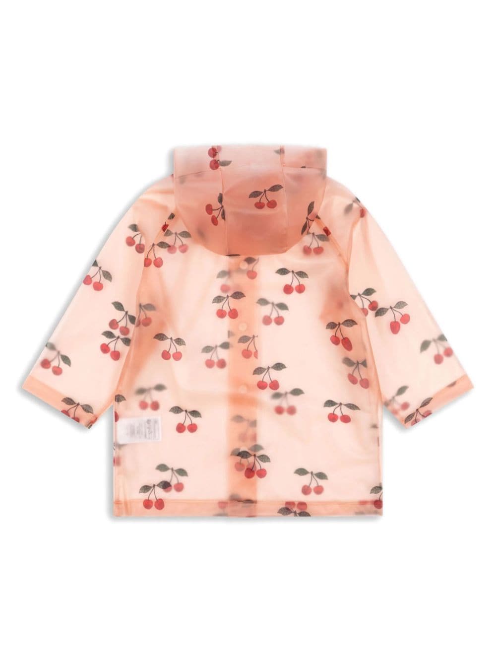 Konges Sløjd Brume cherry-print waterproof raincoat - Roze