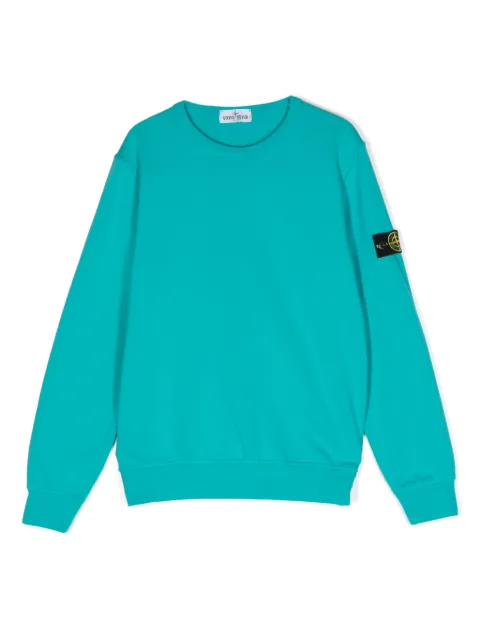 Stone Island Junior Compass-badge sweatshirt