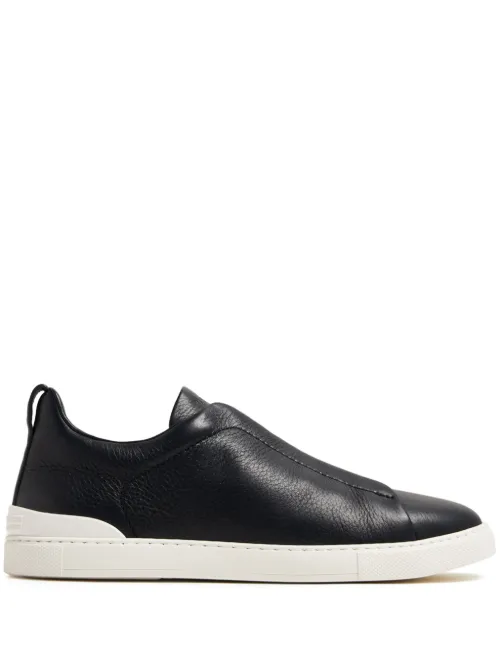Zegna baskets Triple Stitch - Noir - Zegna - Modalova