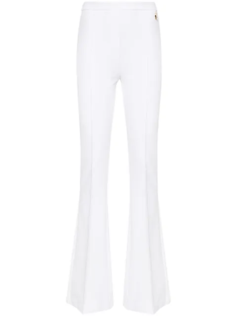 Elisabetta Franchi crepe flared trousers