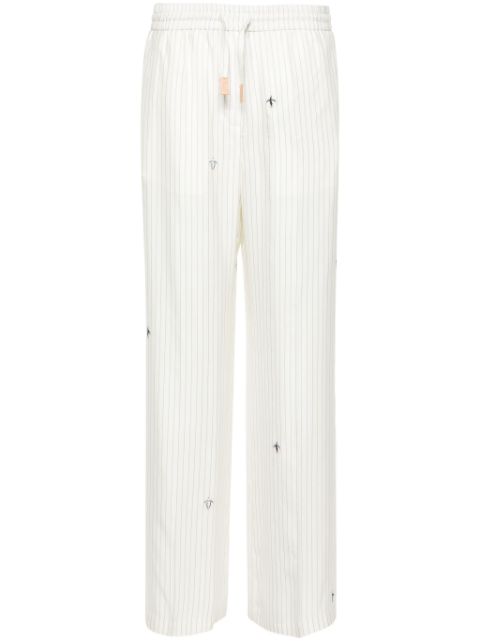 LOEWE x Suna Fujita pinstriped trousers Women