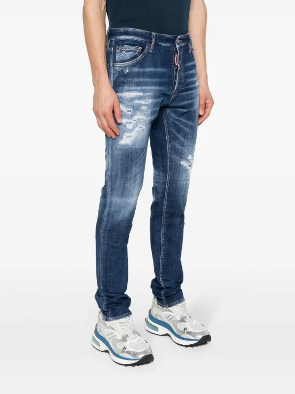 DSQUARED2 Cool Guy mid-rise slim-fit Jeans | Blue | FARFETCH