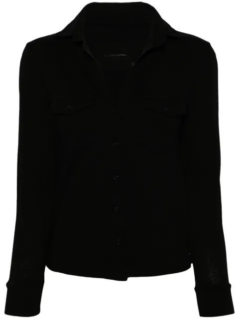 Nili Lotan long-sleeve cotton blouse