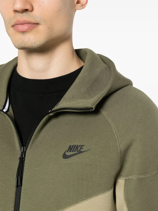 NIKE テック　ジップパーカー Nike Tech Fleece ジップアップ パーカー | グリーン | FARFETCH JP