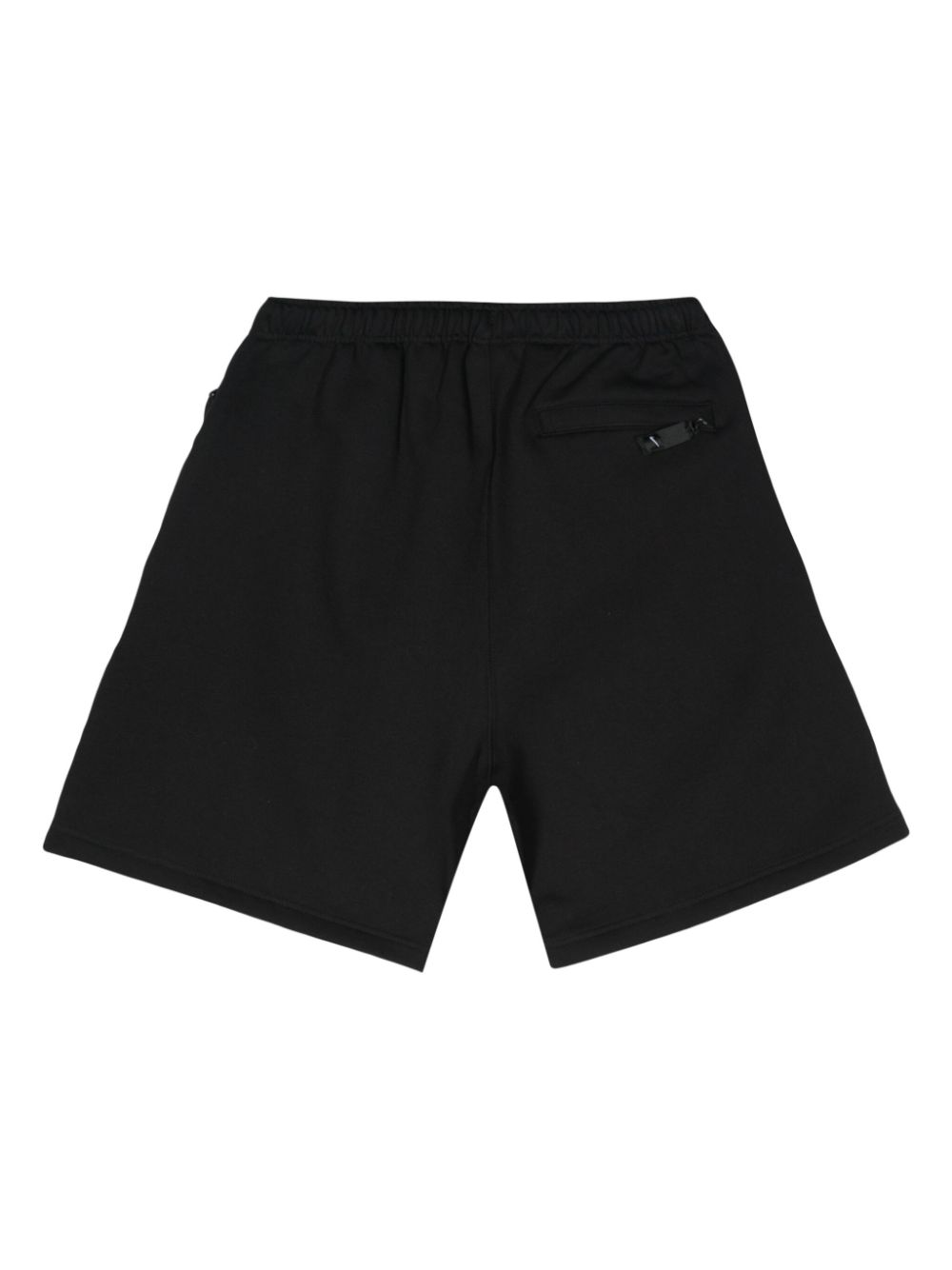 Shop Nike Solo Swoosh Track Shorts In 黑色