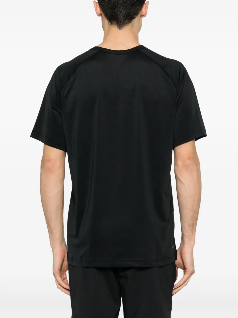 Nike T-shirt met print Zwart