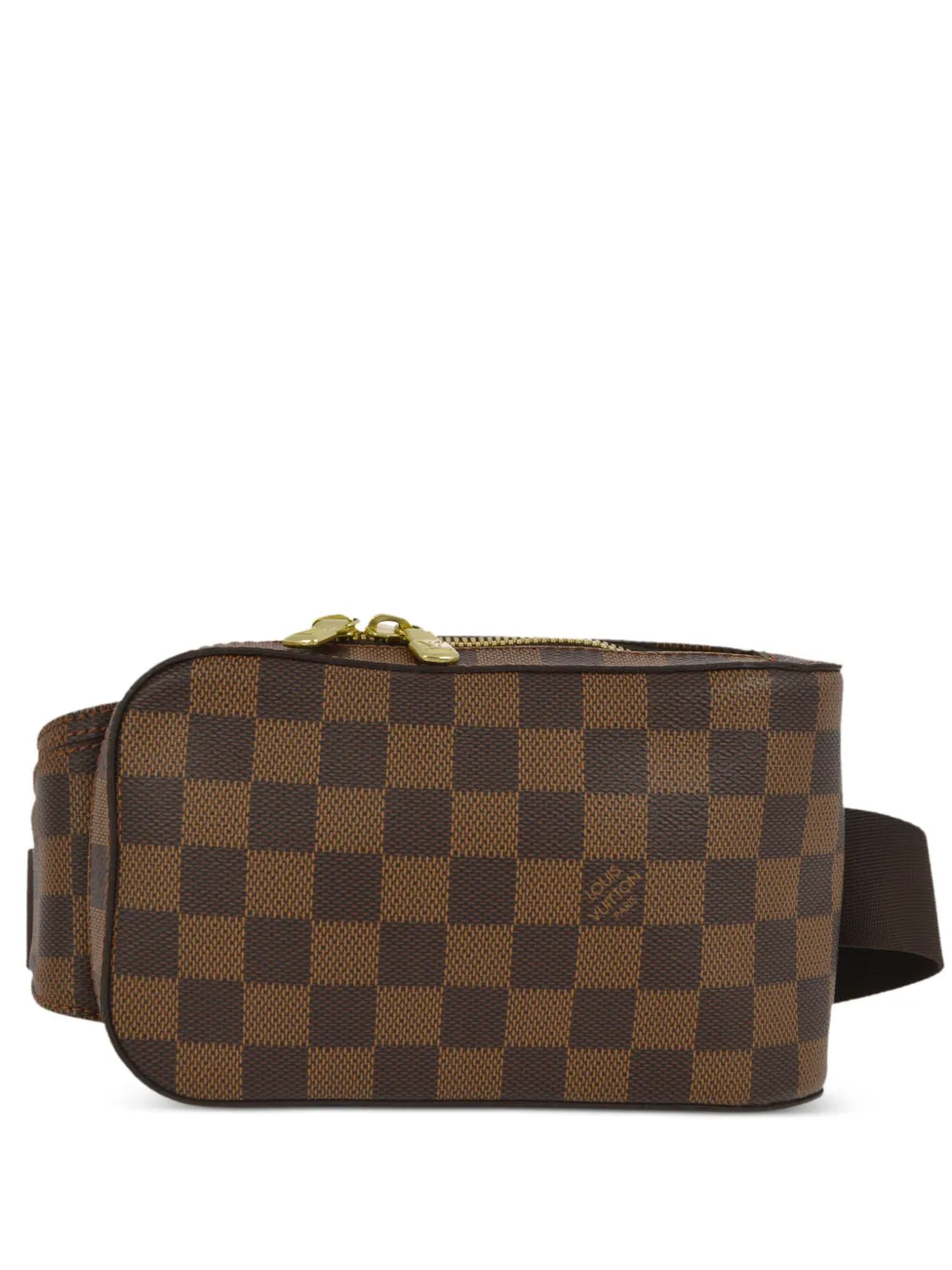 Pre-owned Louis Vuitton 2005 Geronimos Belt Bag In Brown