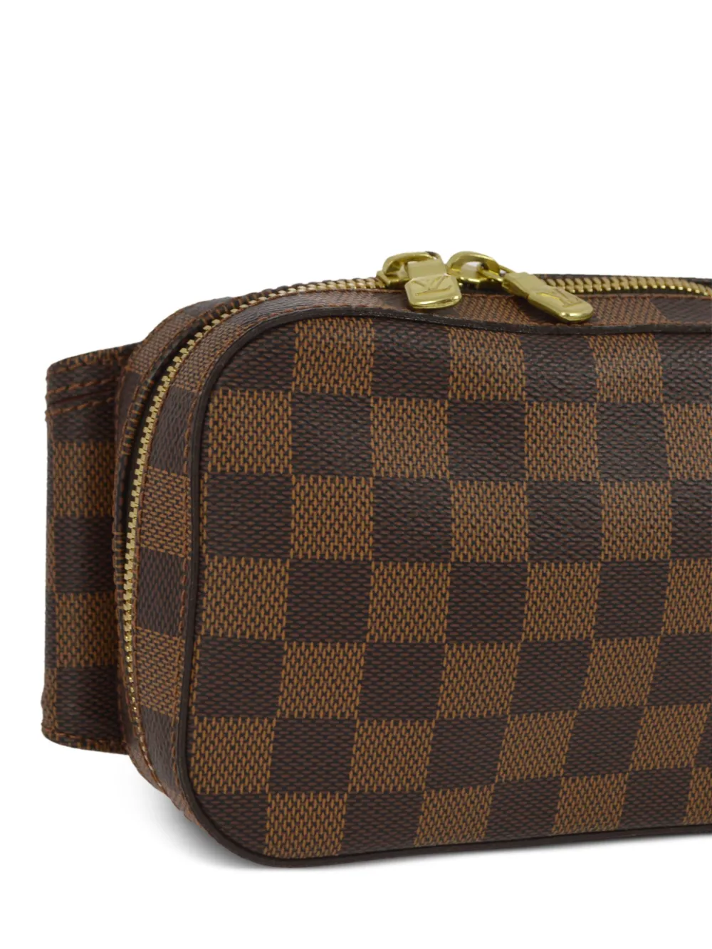 Pre-owned Louis Vuitton 2005 Geronimos Belt Bag In Brown