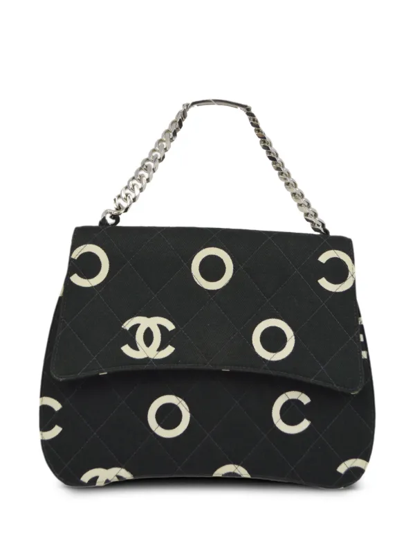 CHANEL Pre-Owned Bolso De Mano Icon Chain 1997 Negro FARFETCH ES