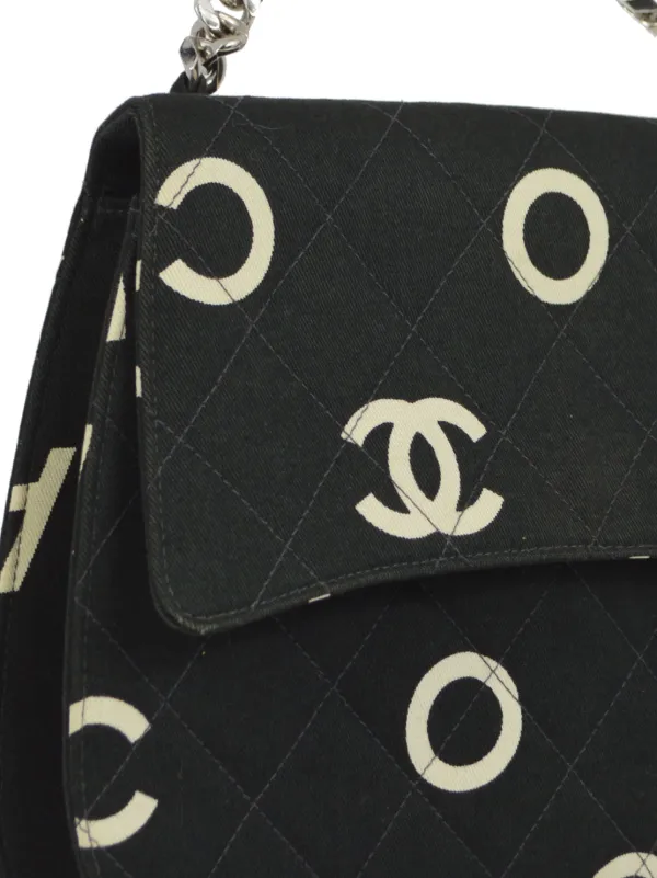 CHANEL Pre-Owned 1997 Icon チェーン ハンドバッグ | ブラック