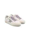 Golden Goose Kids May star-patch sneakers - White