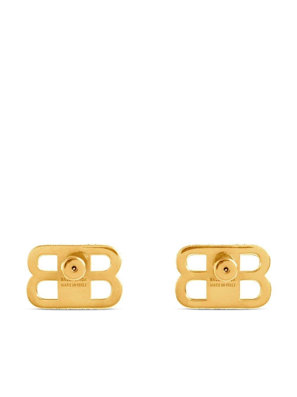 Image 2 of Balenciaga BB 2.0 Textured XS earrings