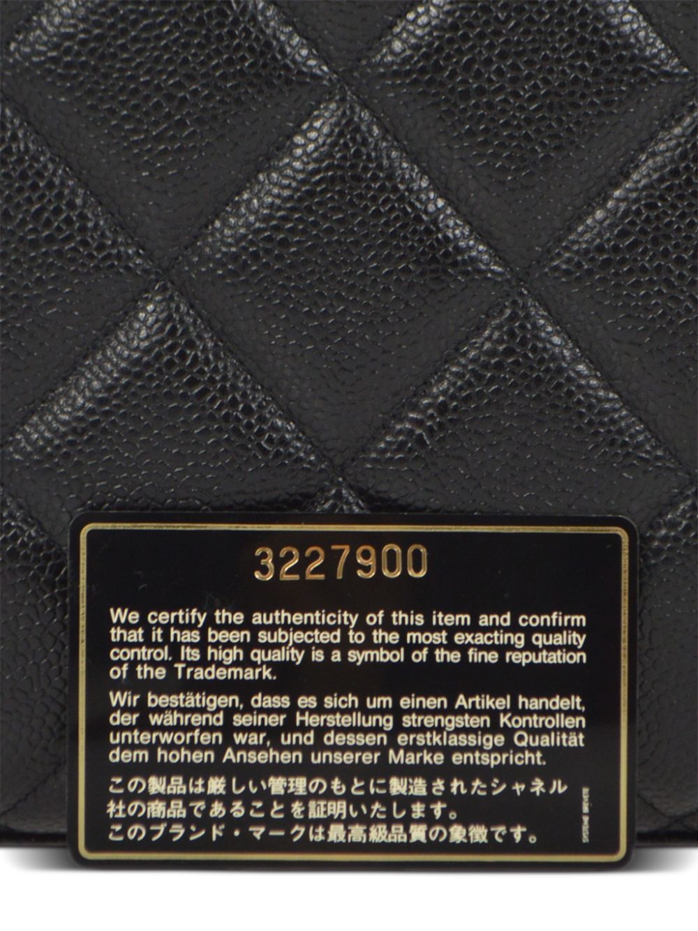 CHANEL 1995 CC turn-lock diamond-quilted briefcase Women