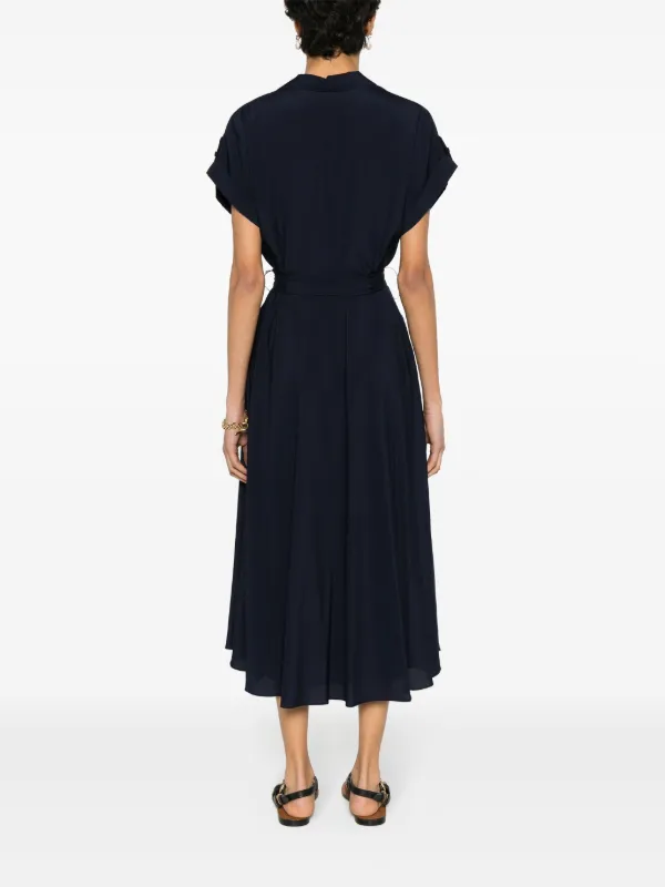 Lauren Ralph Lauren ジョーゼット ドレス | ブルー | FARFETCH JP