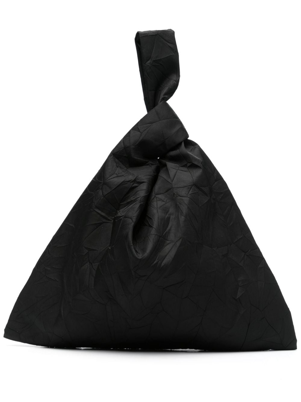 nanushka sac à main jen knot - noir