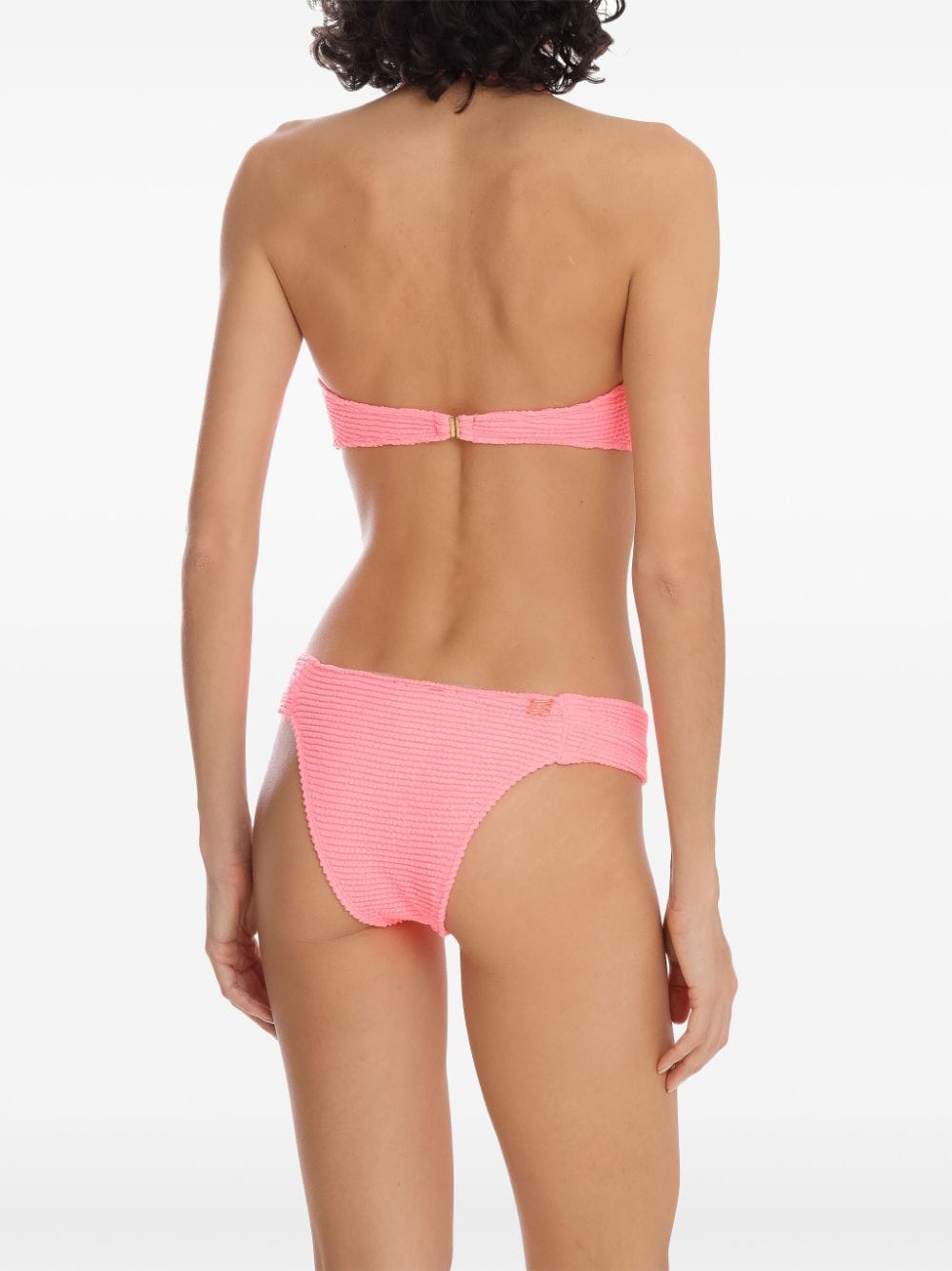 Shop Brigitte Bandeau Bikini Set In Rosa