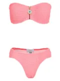 Brigitte bandeau bikini set - Pink