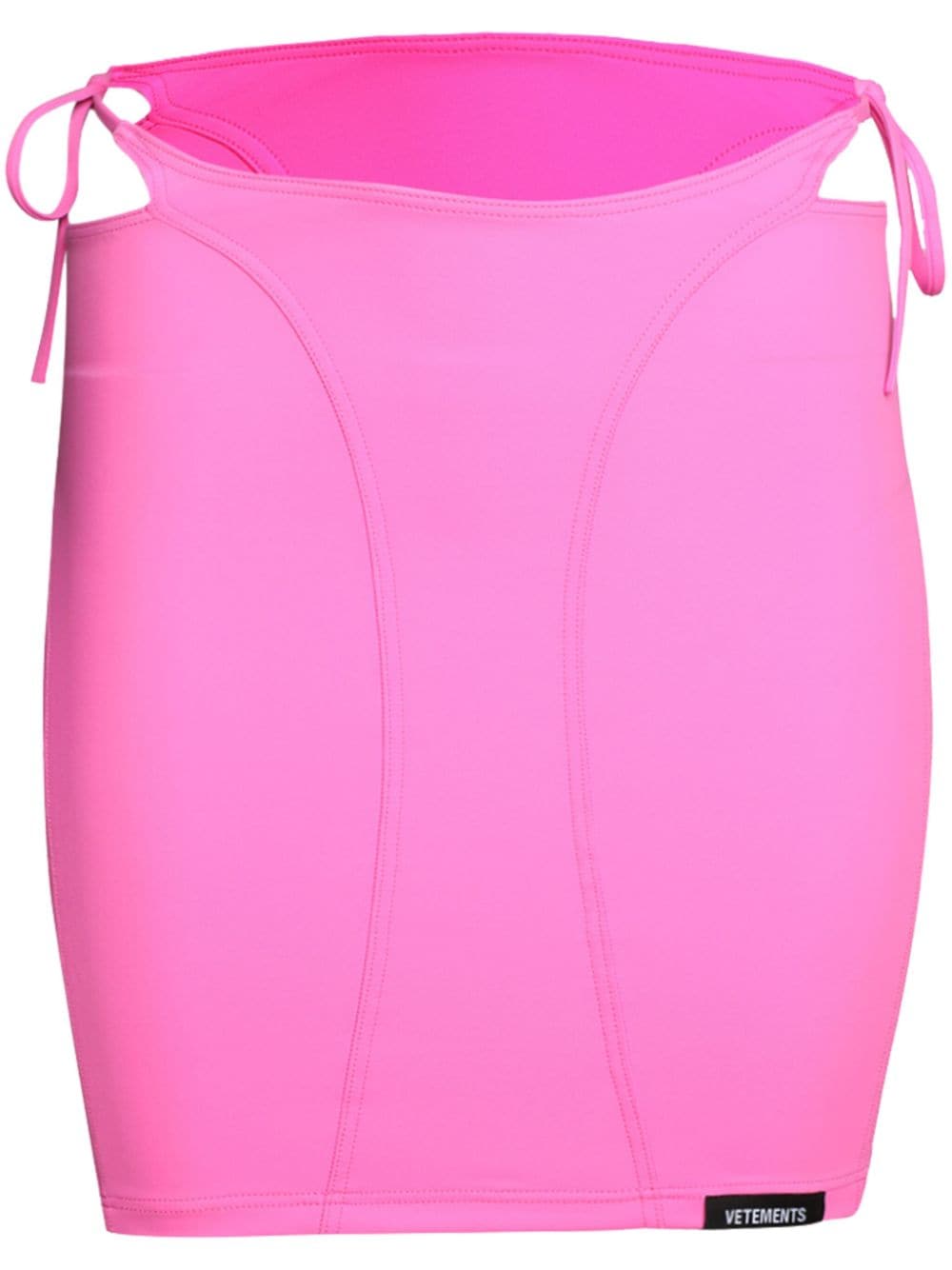 Vetements Deconstructed Bikini Skirt In Pink