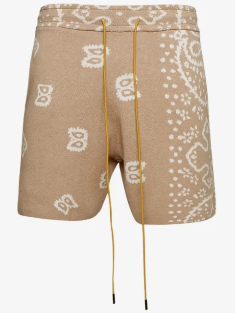 RHUDE バンダナプリント ショートパンツ