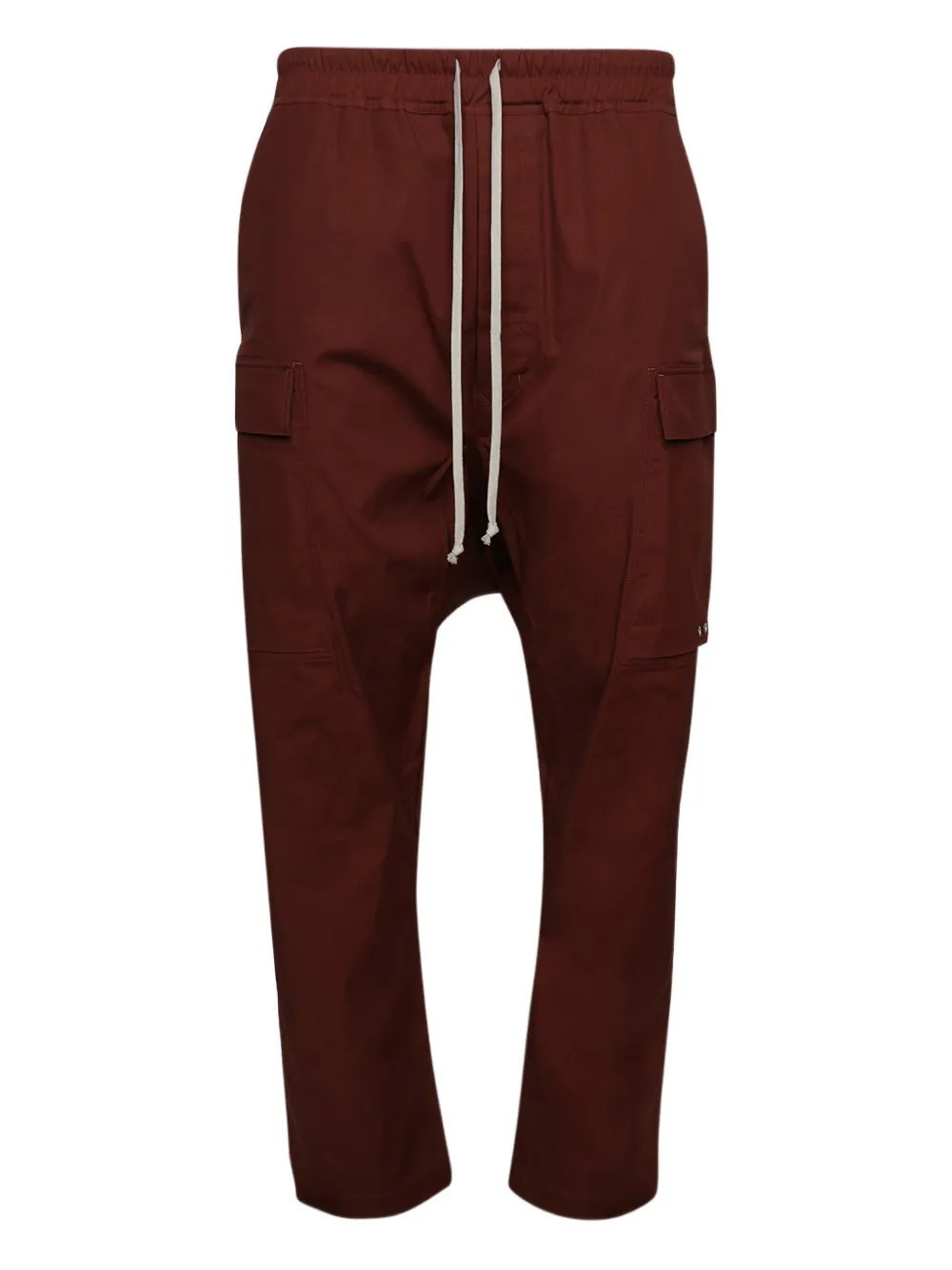 Rick Owens pantalon sarouel à lien de resserrage - Rouge Rick Owens pantalon sarouel à lien de resserrage - Rouge