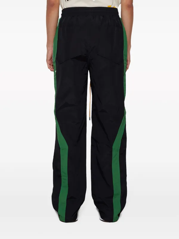 Green colour track pants online