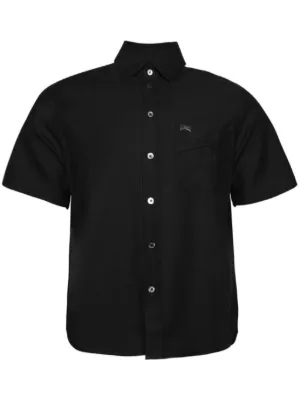 HELIOT EMIL Carabiner short-sleeve Shirt | Black | FARFETCH