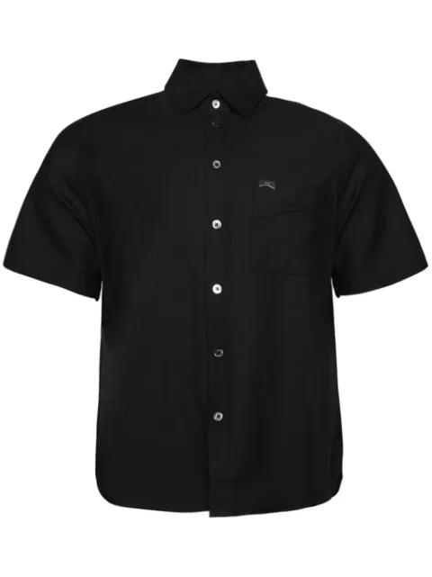 RHUDE short-sleeve linen shirt