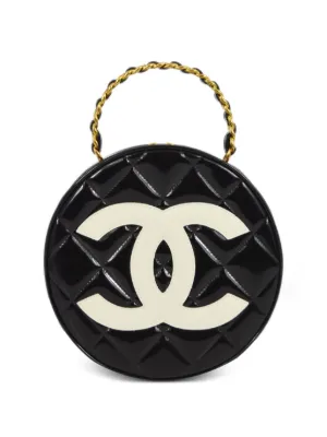 CHANEL Pre-Owned 1994 ココマーク ラウンド バニティ ハンドバッグ