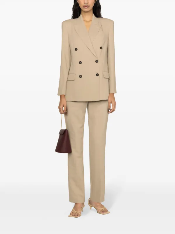 【BRUNELLO CUCINELLI】関税込/送料無料 パンツ ハイウエスト Brunello Cucinelli ハイウエスト テーパードパンツ
