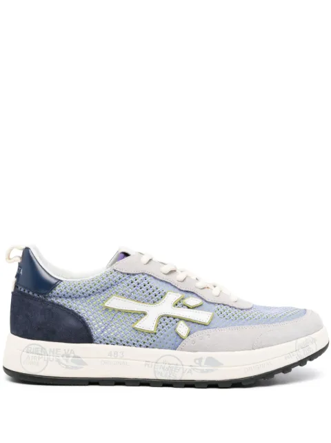 Premiata logo-appliqué low-top sneakers
