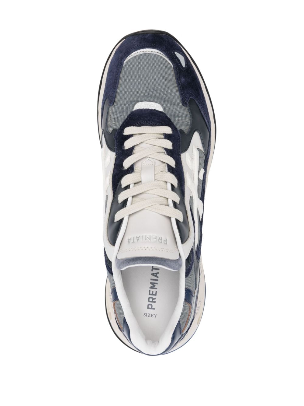 Shop Premiata Sharky Low-top Sneakers In Blue