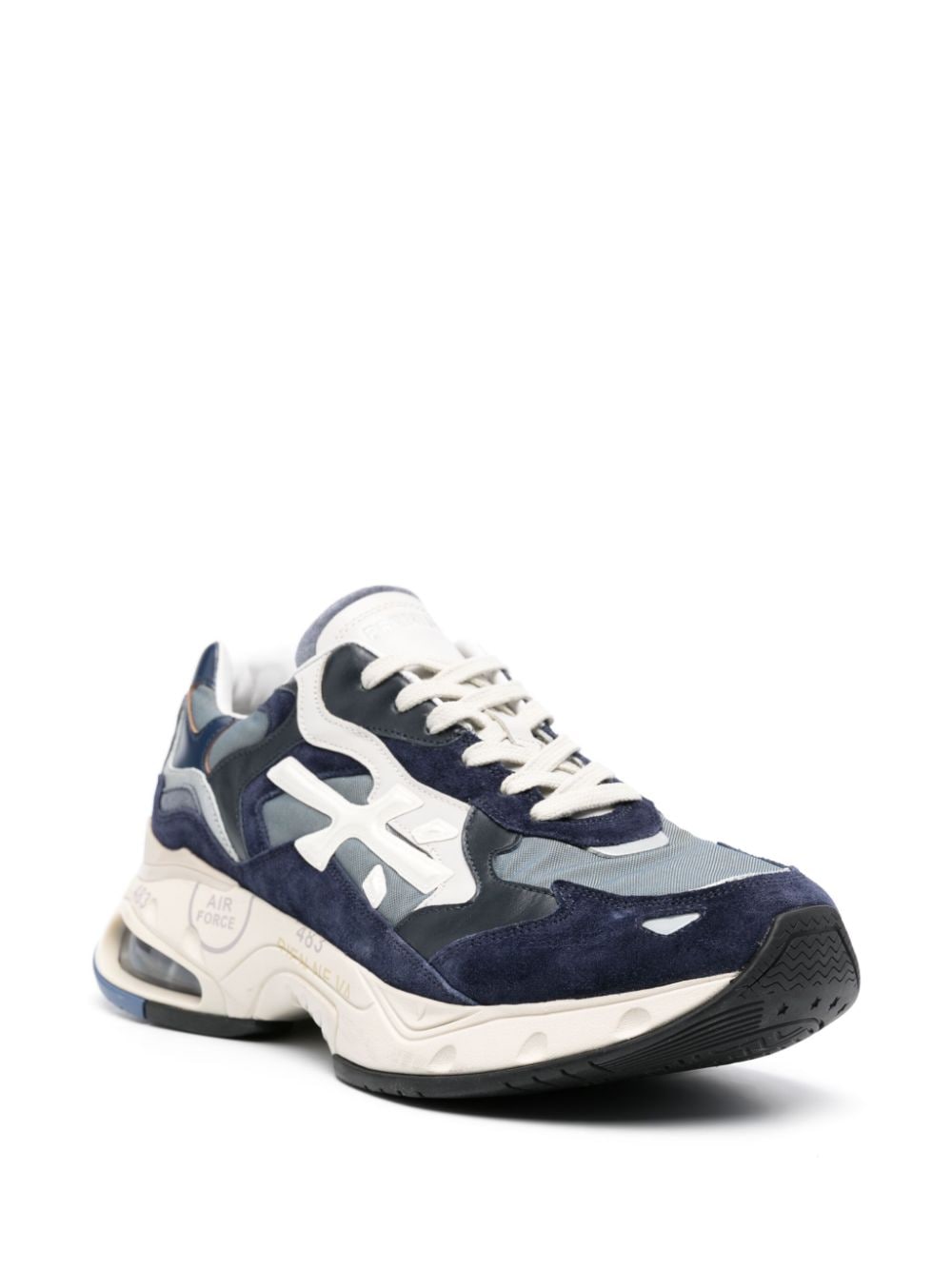 Premiata Sharky low-top sneakers - Blauw