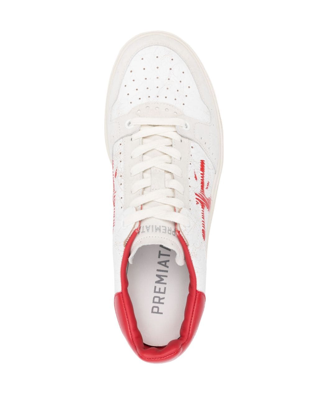 Shop Premiata Quinn Low-top Sneakers In Weiss