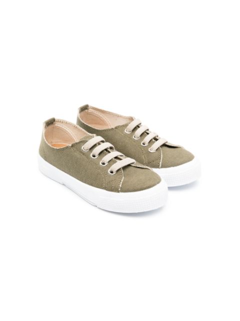 Il Gufo canvas flatform sneakers